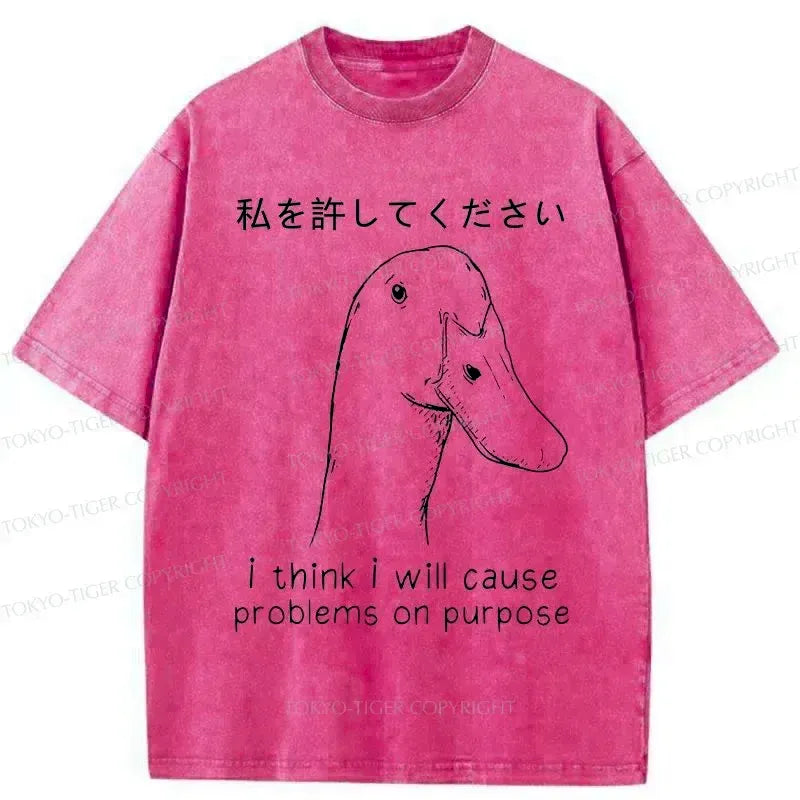 japanese vintage washed tee for summer