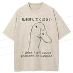 funny goose t shirt for daily wear