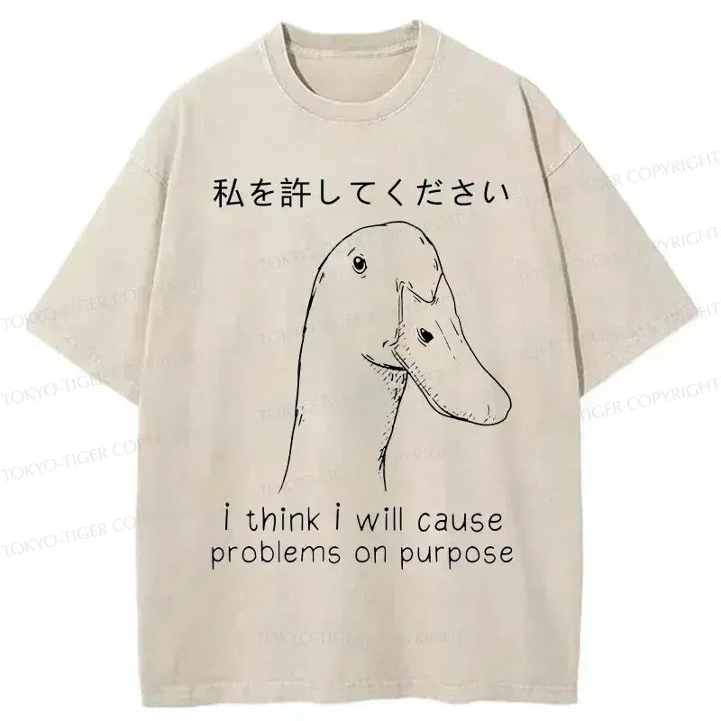funny goose t shirt for daily wear