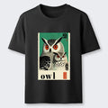 Japanese Ukiyo-e Eagle Owl T-Shirt
