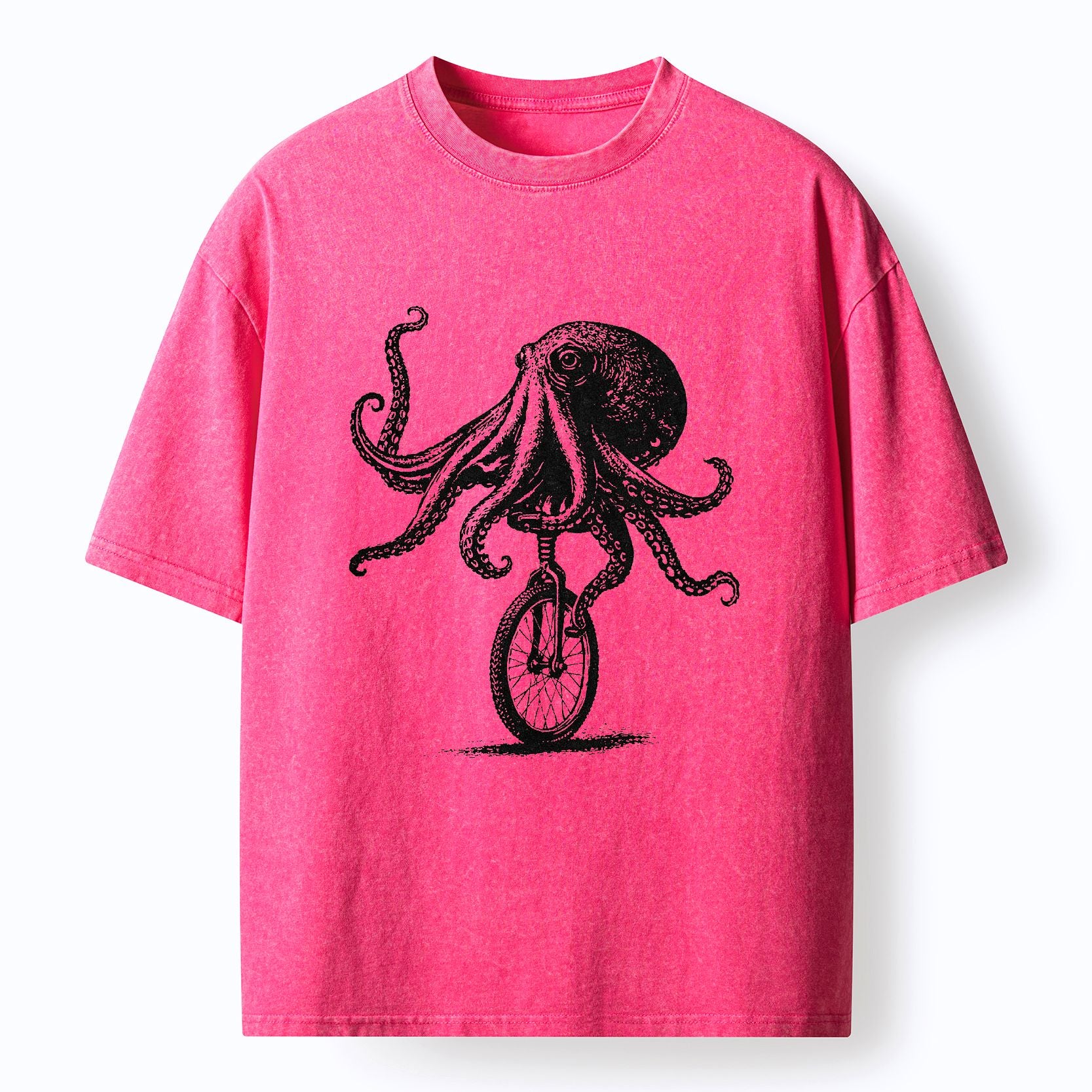 Kyoto-Lion Octopus Tee for Streetwear