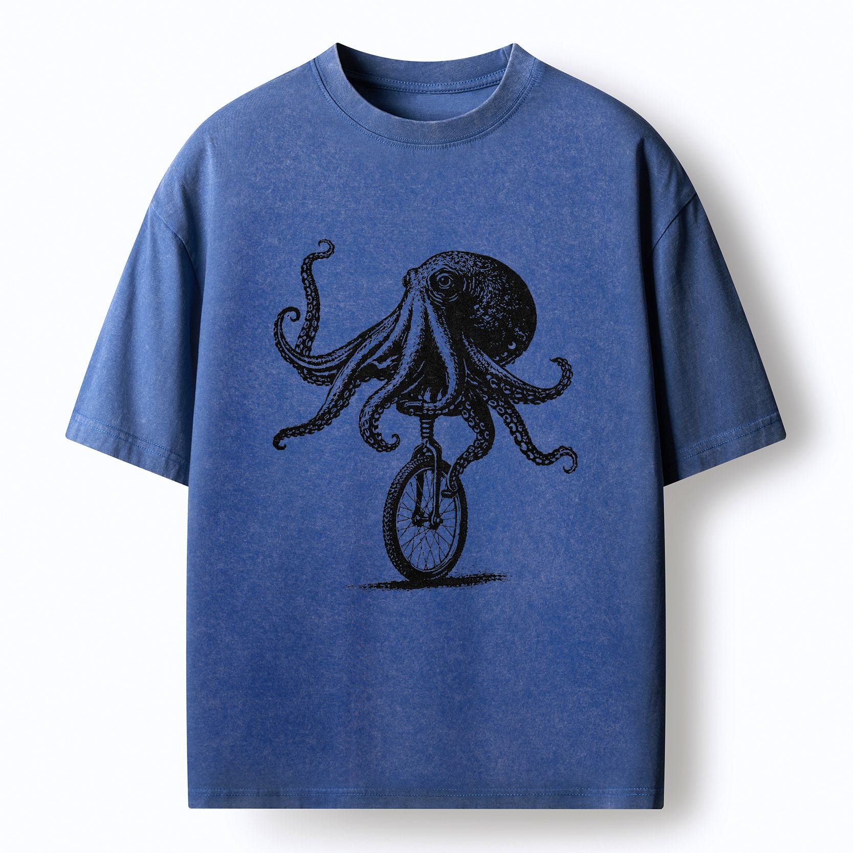 Kyoto-Lion Octopus Tee for Streetwear