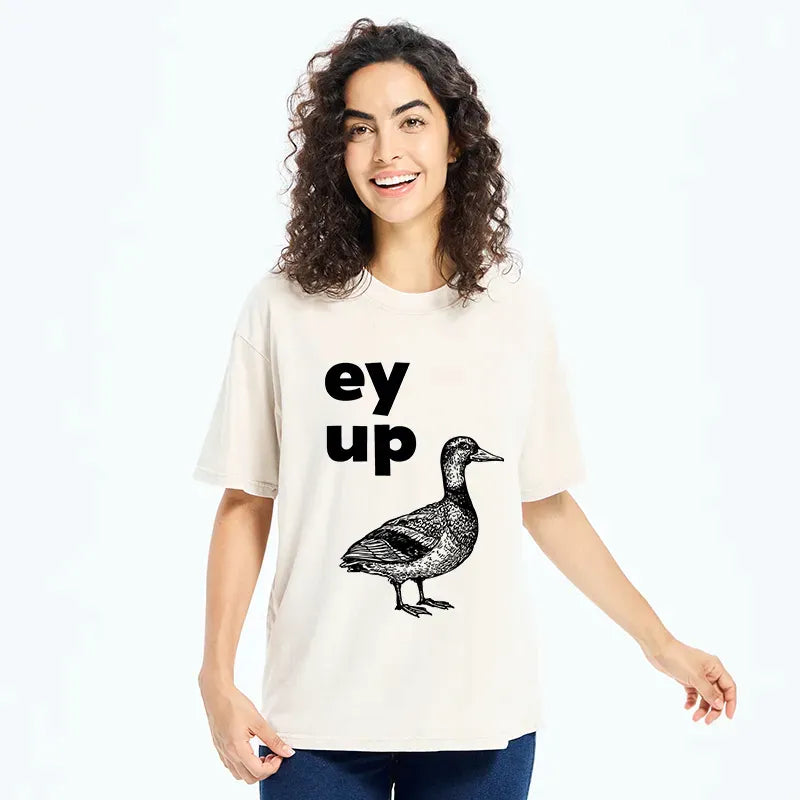 Unisex Vintage Cotton Tee for Men