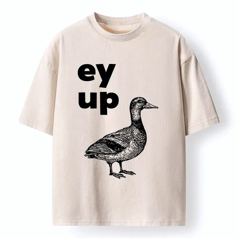 Kyoto-Lion How Are You Dear Washed T-Shirt