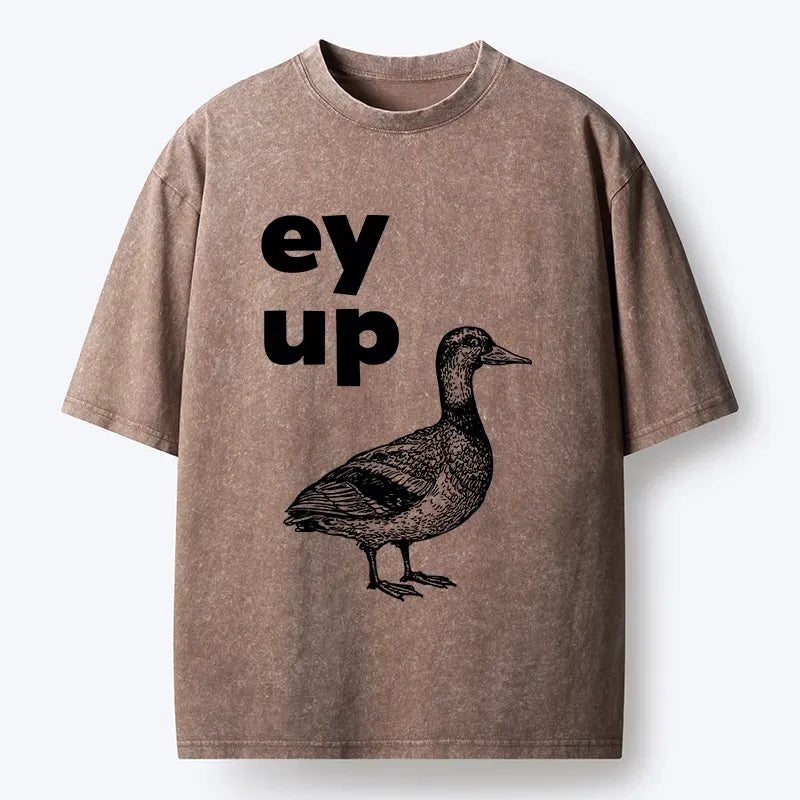 Kyoto-Lion How Are You Dear Washed T-Shirt
