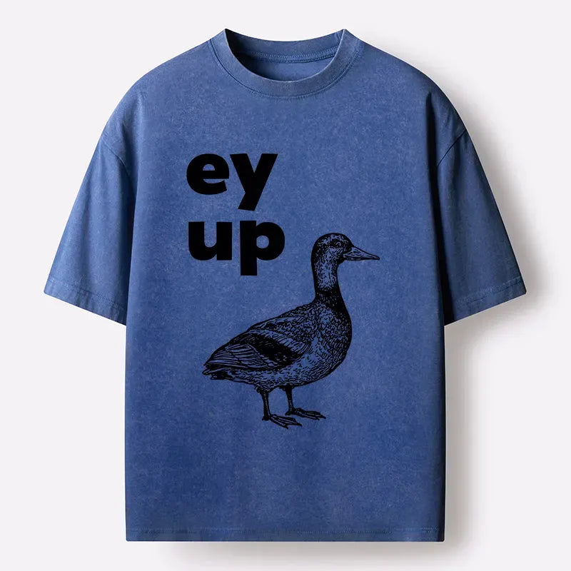 Unisex Vintage Cotton Tee for Men