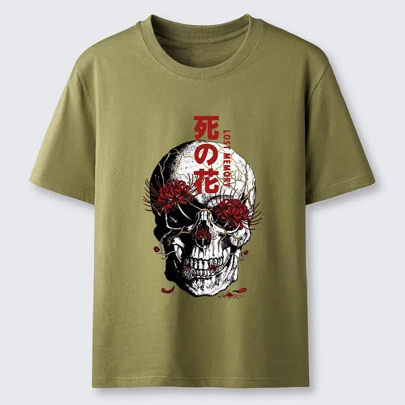 Dark Goth Japanese Art T-Shirt Free Shipping