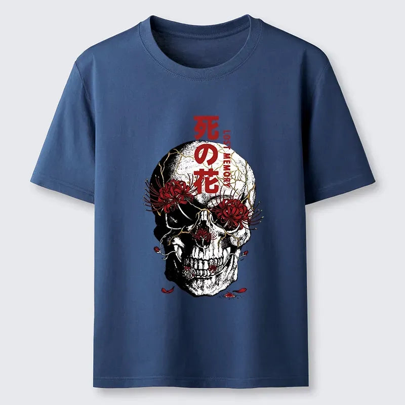 Dark Goth Japanese Art T-Shirt Free Shipping