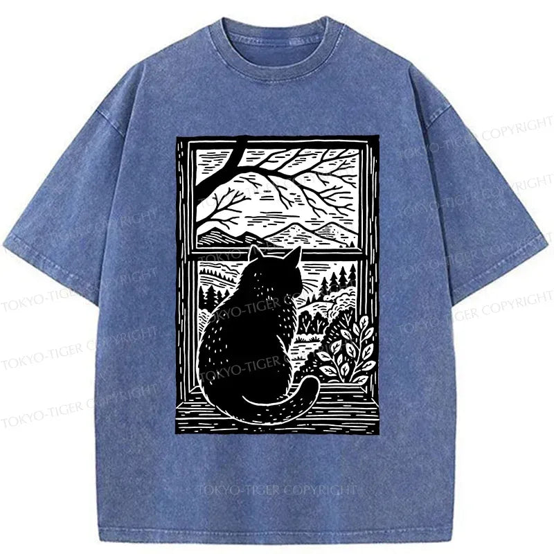 Kyoto lion cat shirt for cat lovers