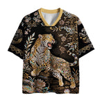 Breathable Mesh Jersey with Roaring Lion
