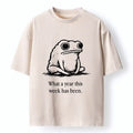 Kyoto-Lion This Week Feels Like A Whole Year Washed T-Shirt