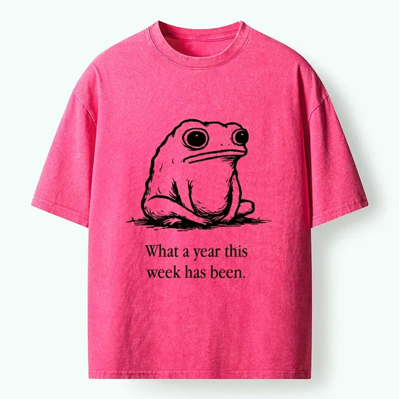 Japanese vintage washed t-shirt for daily wear
