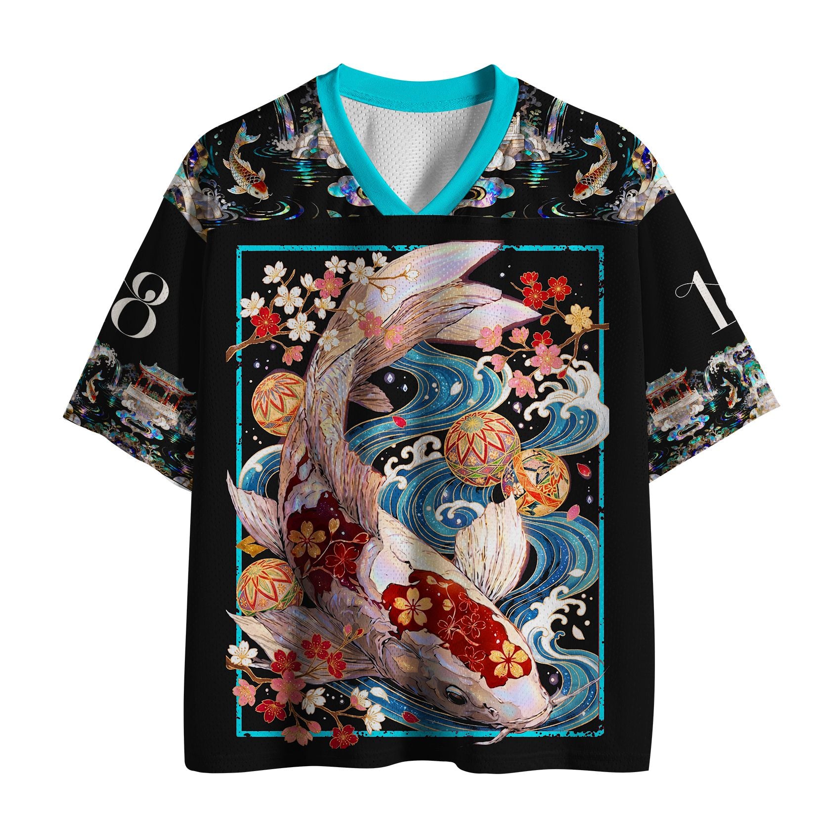 Japanese Koi Unisex Mesh Jersey Best Seller