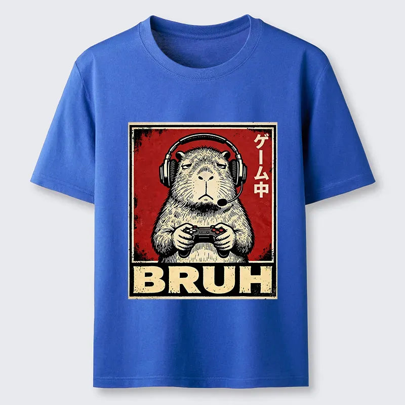 Kyoto-Lion Funny Capybara Shirt Gift Idea