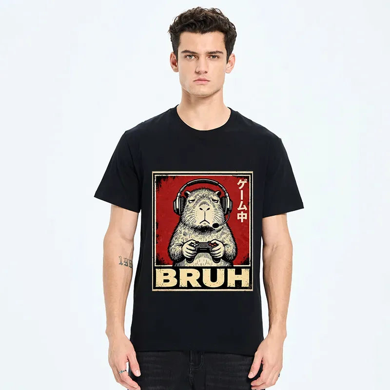 Classic Japanese Capybara Tee on Sale