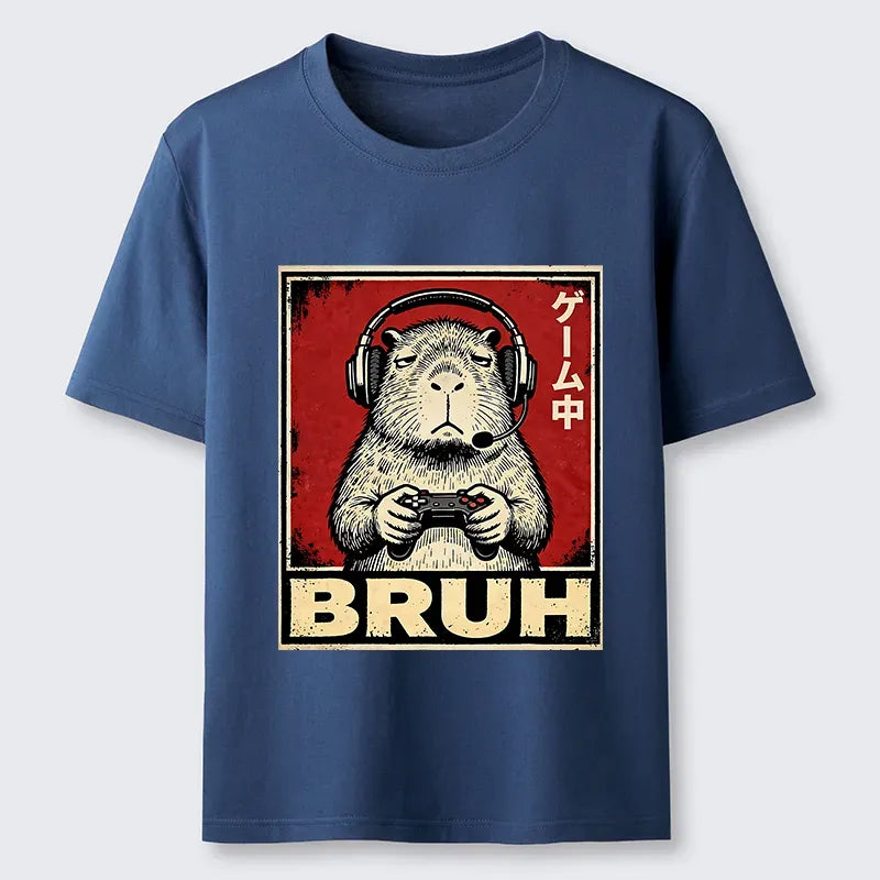 Kyoto-Lion Funny Capybara Shirt Gift Idea
