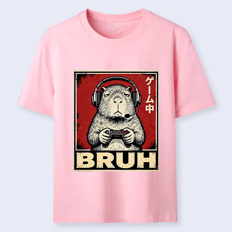 Kyoto-Lion Funny Capybara Shirt Gift Idea