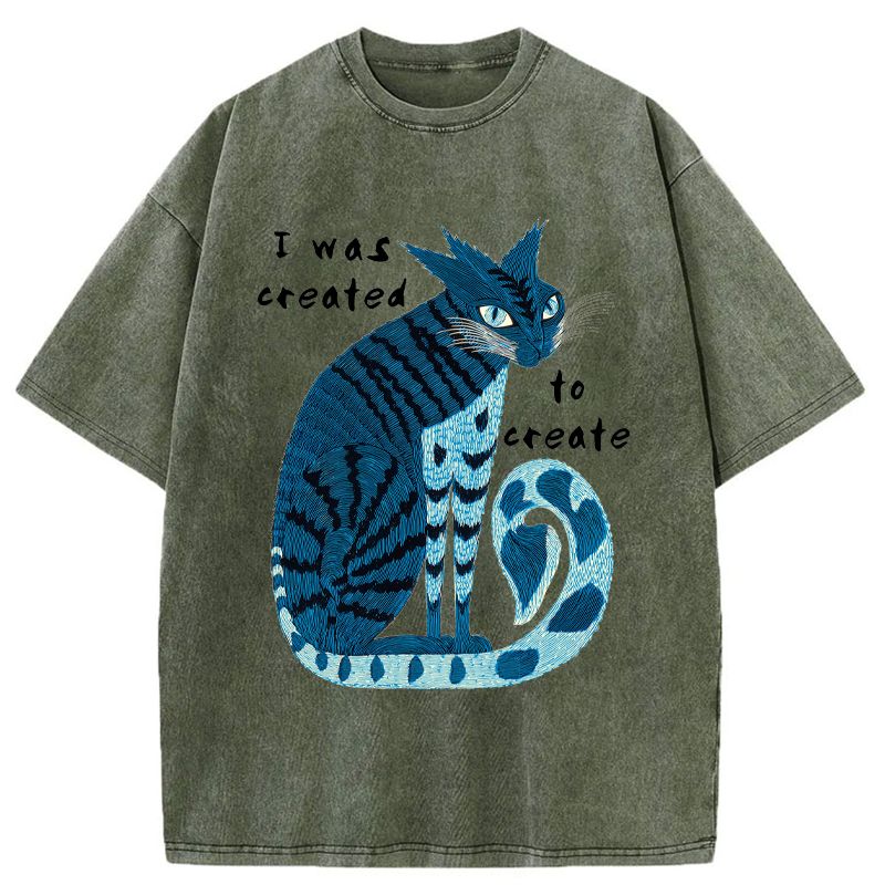 Japanese washed t-shirt for everyday wear