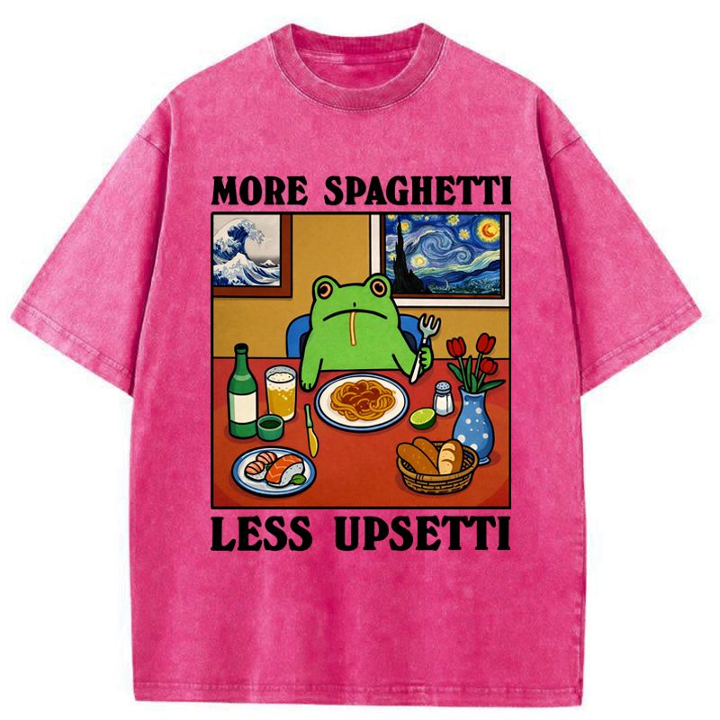 Frog Washed T-Shirt for Daily Wear
