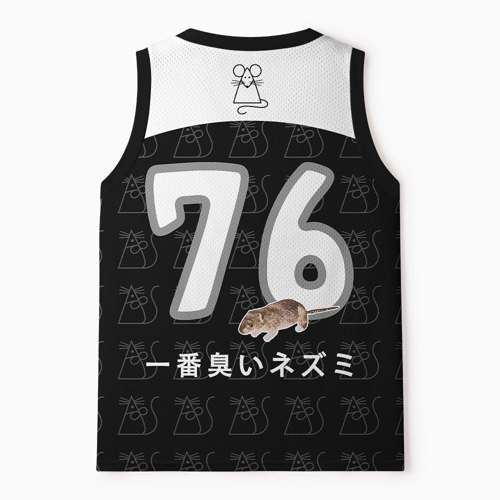 Kyoto-Lion 8 BILLION RATS Mesh Tank Top