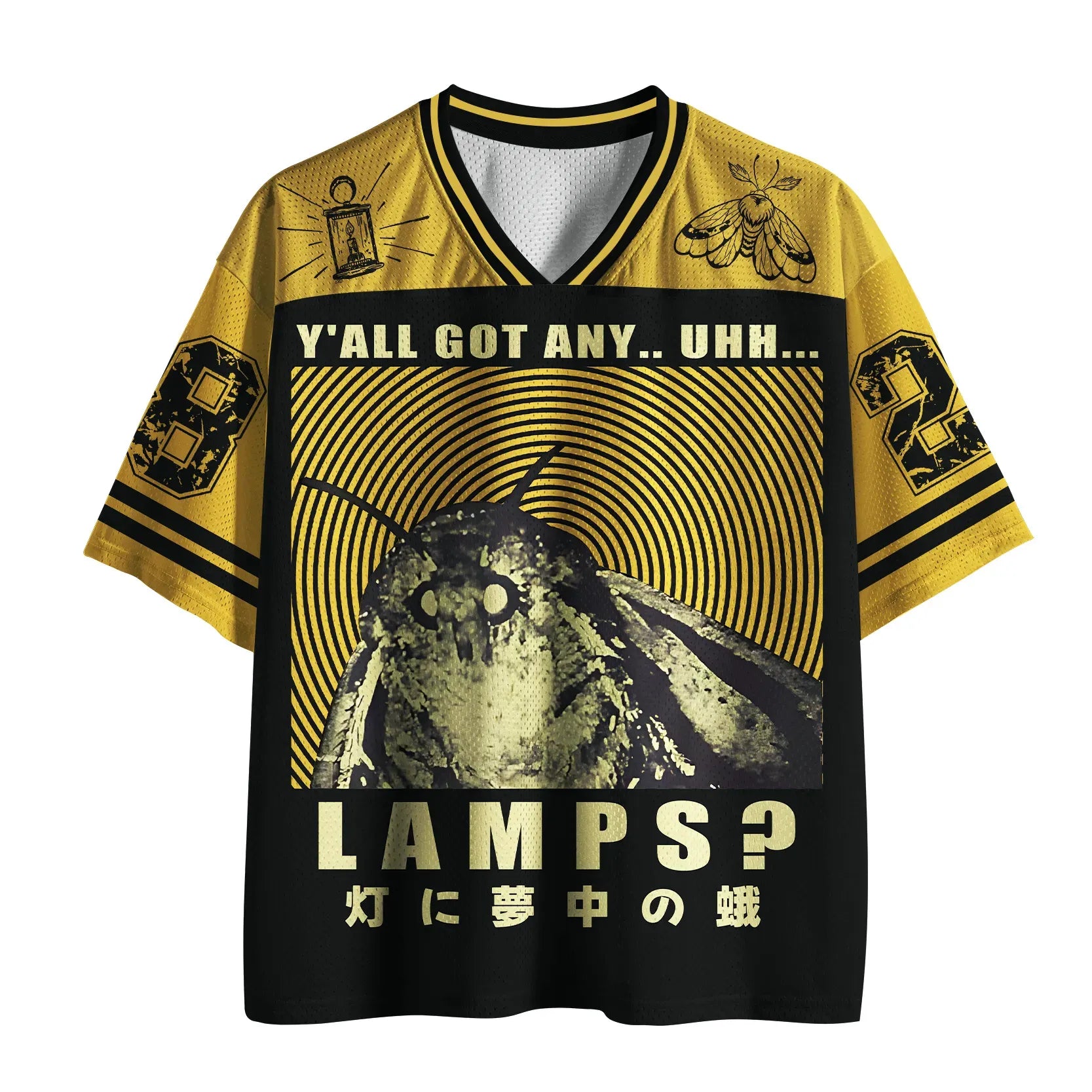 Kyoto-Lion Brighter Than Your Future Moth Mesh Jersey