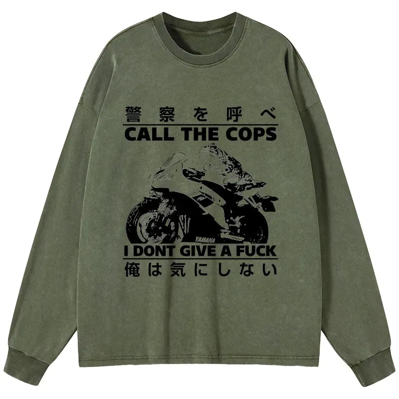 funny frog riding motorcycle washed t shirt