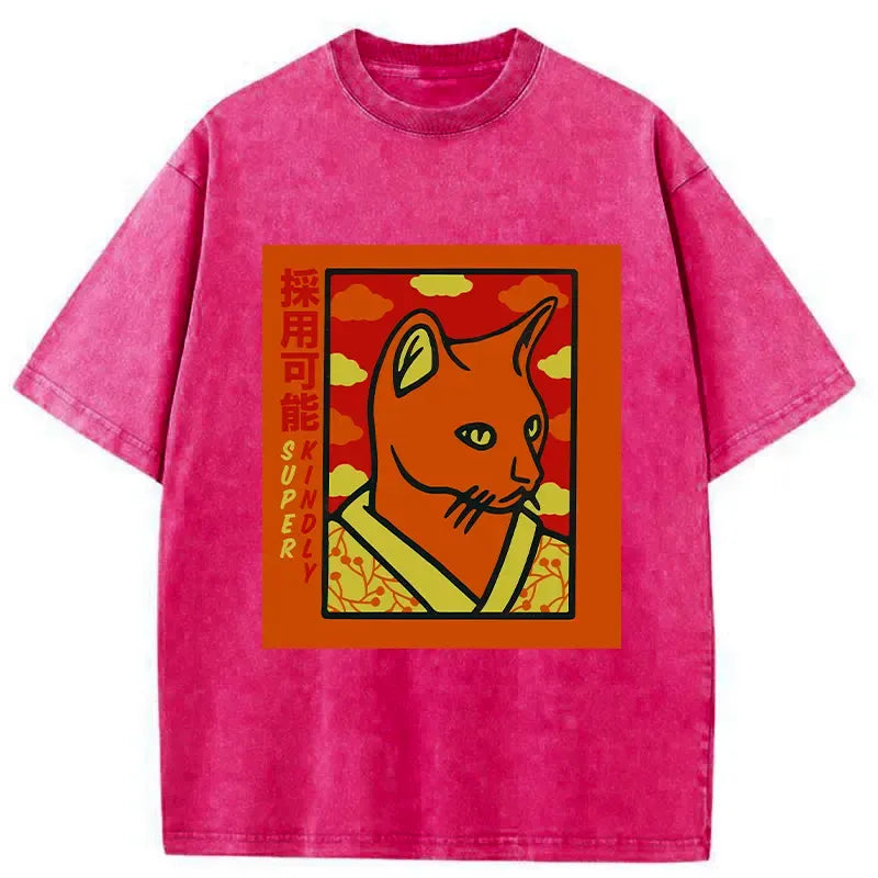 Super Soft Cat T-Shirt for Summer