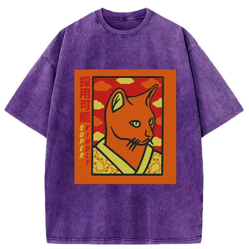 Super Soft Cat T-Shirt for Summer