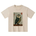 traditional Japanese art washed tee