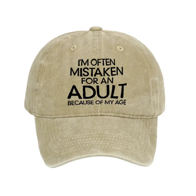Vintage washed cap on sale