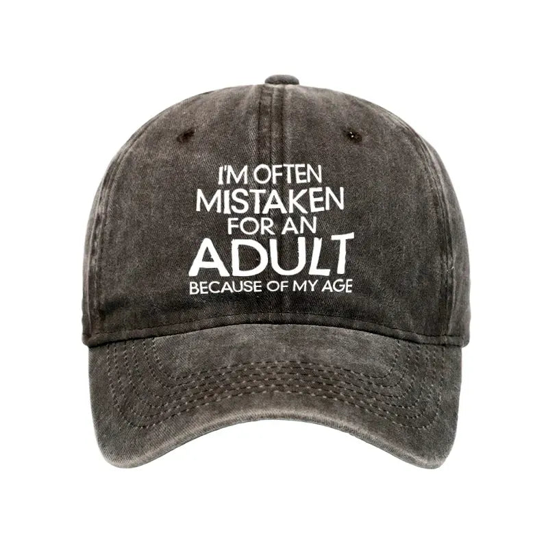 Vintage washed cap on sale