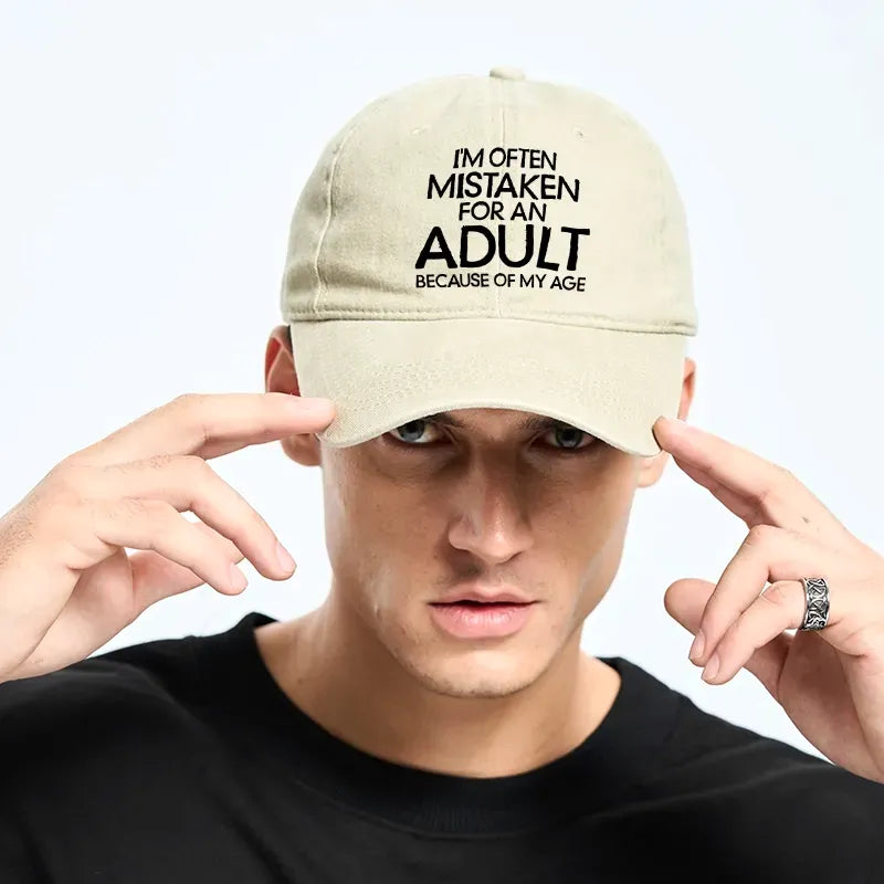 Vintage washed cap on sale