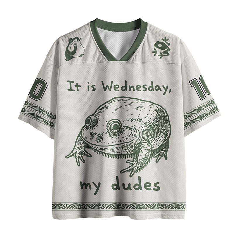 Kyoto-Lion Wednesday Frog Mesh Jersey