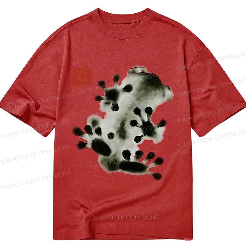 Japanese Ink Painting Frog T-Shirt