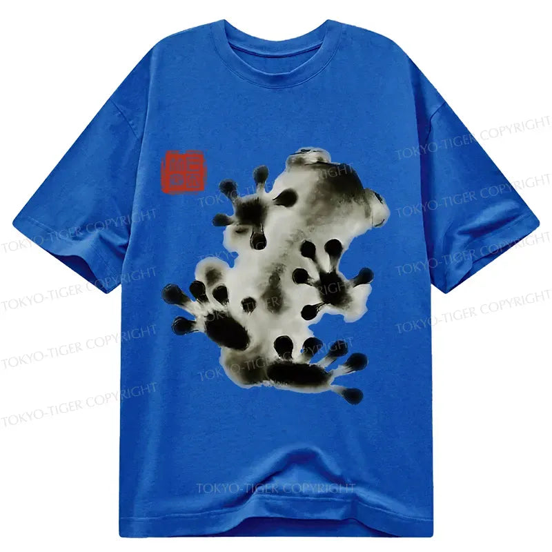 Kyoto-Lion Ink Painting Frog Classic T-Shirt
