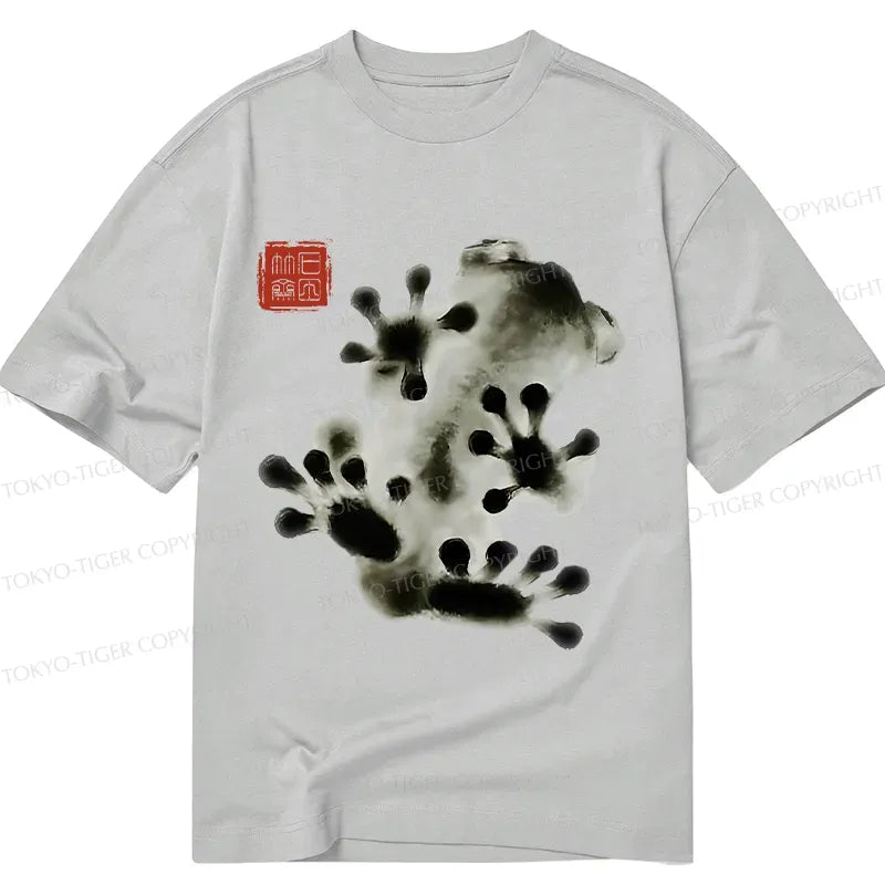 Japanese Ink Painting Frog T-Shirt