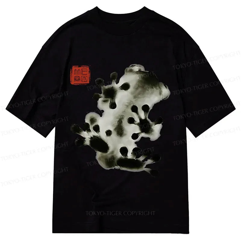 Japanese Ink Painting Frog T-Shirt
