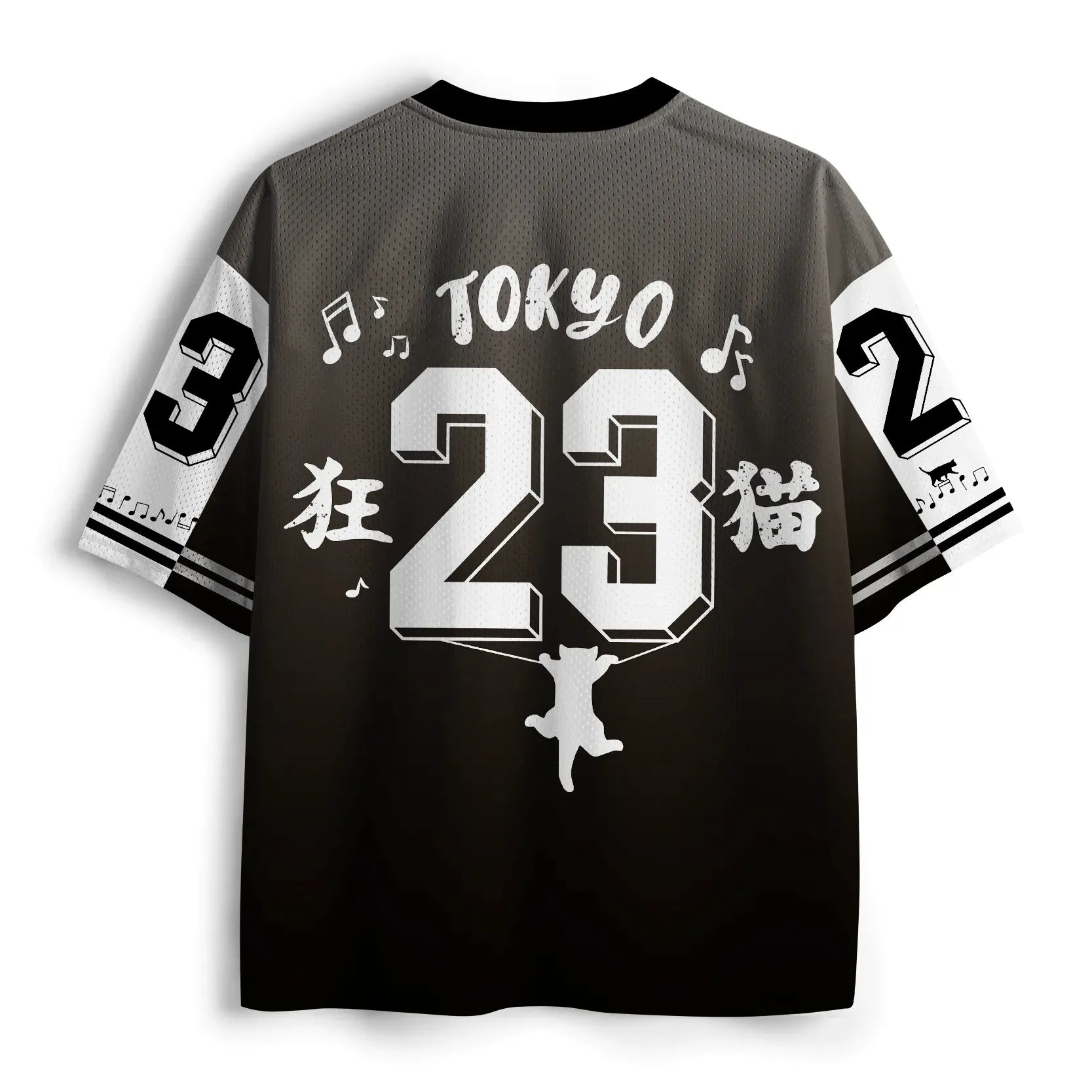 Kyoto-Lion Retro Groove 'Kyo-Neko' Mesh Jersey