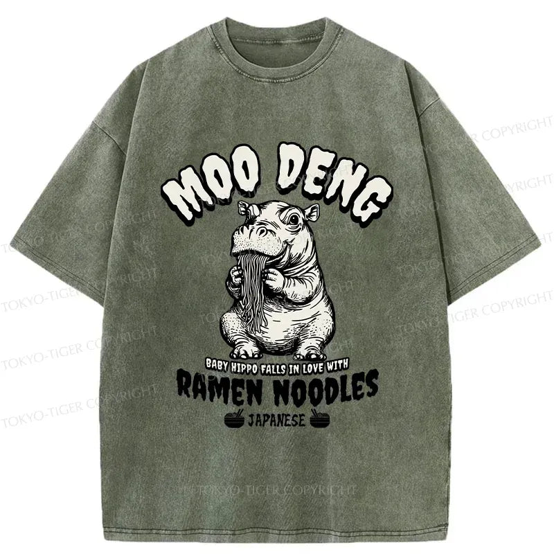 Best Seller Moo Deng Ramen Graphic T-Shirt