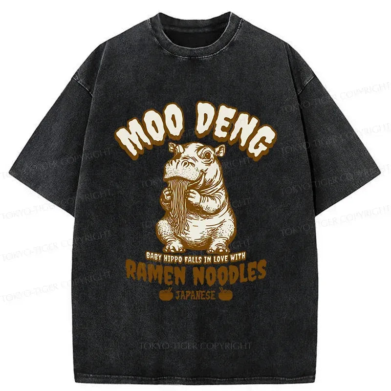 Best Seller Moo Deng Ramen Graphic T-Shirt