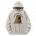 Japanese Kyoto-Lion washed hoodie for daily wear
