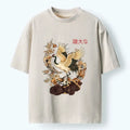 Red Crowned Crane Vintage T-Shirt Gift Idea