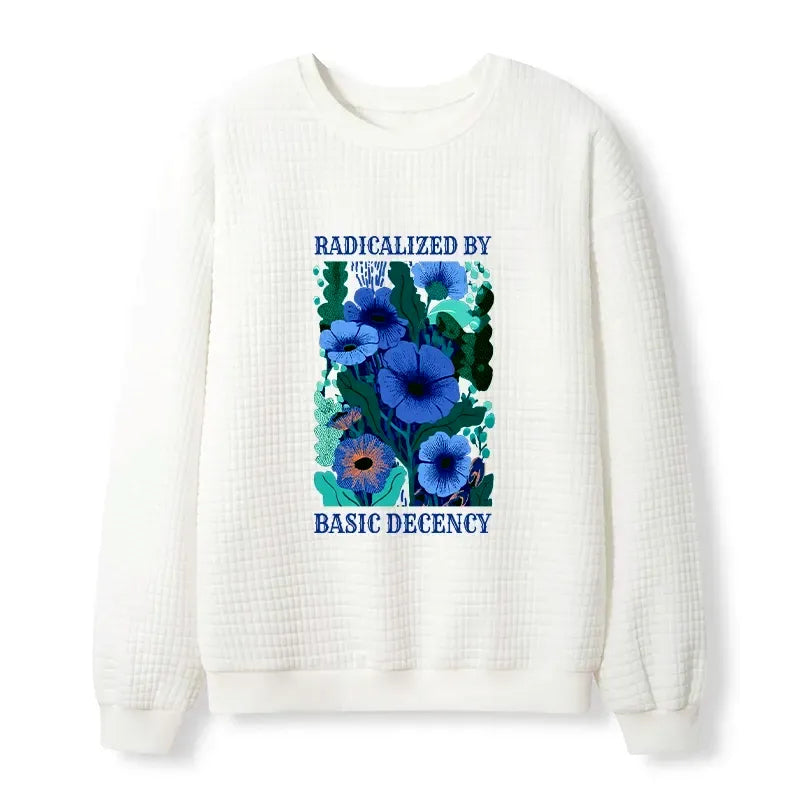 Kyoto-Lion Pure Radicalism Waffle Sweatshirt