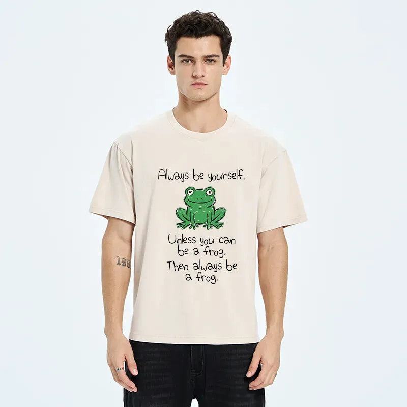 Retro Kyoto Frog T-Shirt for Summer