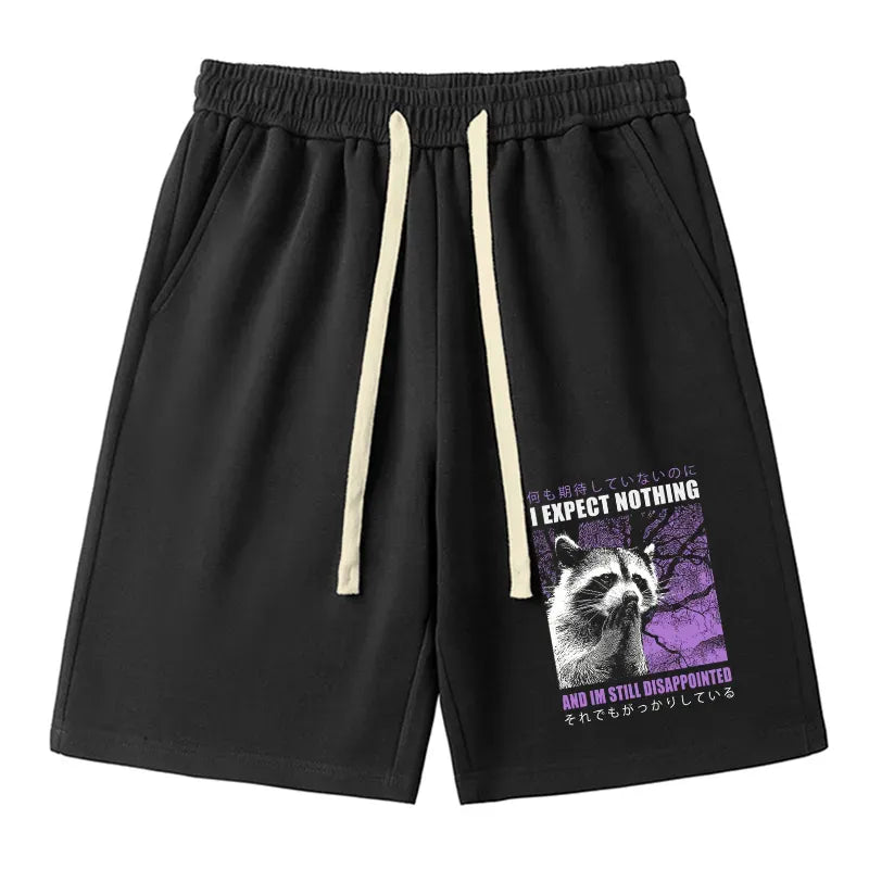 Disappointed Raccoon Unisex Shorts Gift Idea