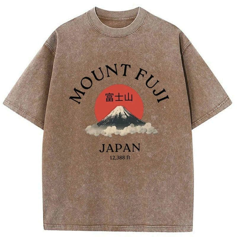 trending Kyoto Japan Mount Fuji tee