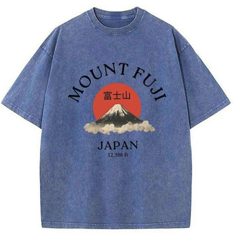 trending Kyoto Japan Mount Fuji tee