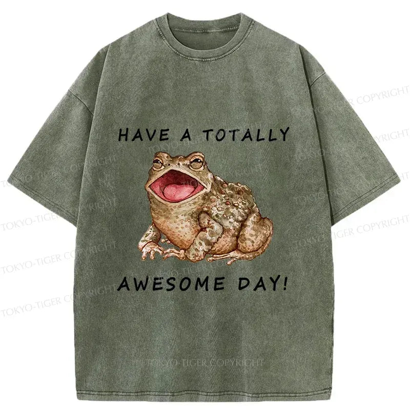 Japanese Retro Toad T-Shirt for Summer