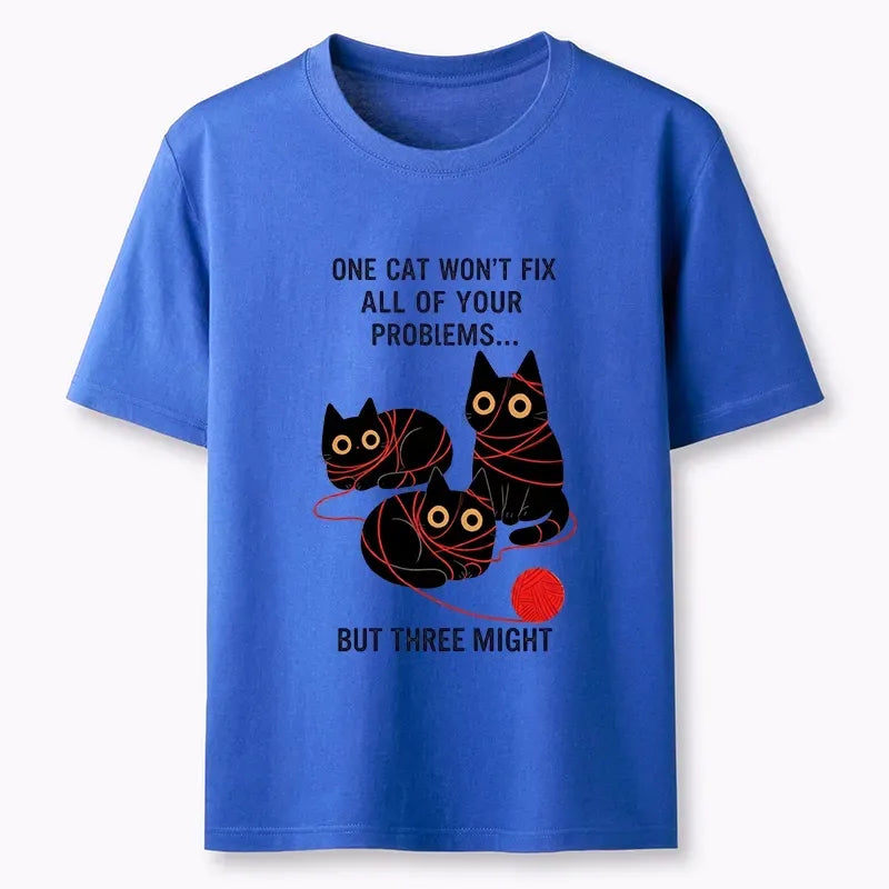 Japanese classic cat t-shirt for daily wear