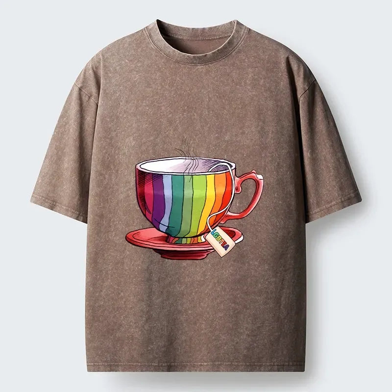 Trending Ukiyo-e Style Rainbow T-Shirt